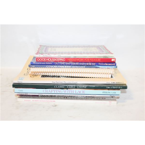 NEEDLE WORK/EMBROIDERY CRAT PATTERN BOOKS