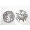 Image 1 : 2 1991 WORLD CUP OF WRESTLING MEDALLIONS