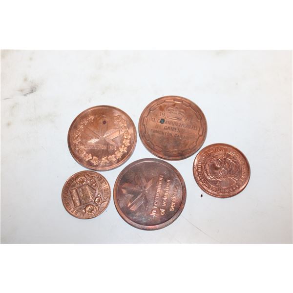 3 COPPER 1978 COMMONWEALTH GAMES