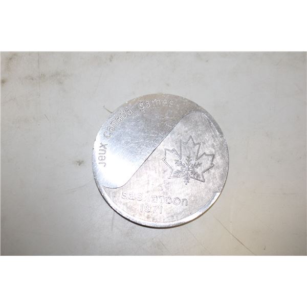 1971 CANADA GAMES MEDALLION