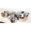 Image 1 : POTS AND PANS SET IN GOOD CONDITION