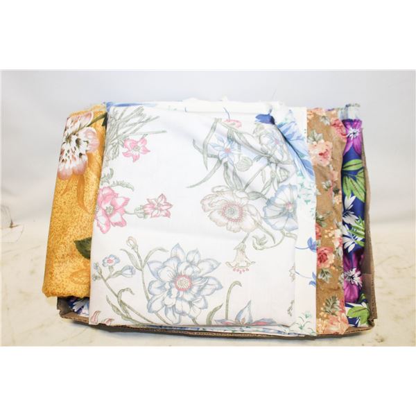 VINTAGE FABRIC- BRAND NEW- BOX LOT ASSORTED