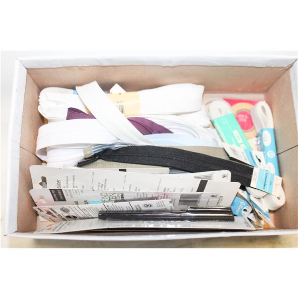 SEWING SUPPLIES- ASSORTED NEW IN BOX