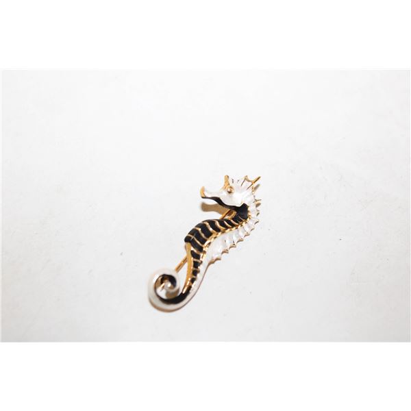 C.1950 ENAMEL SEAHORSE