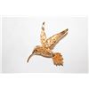Image 1 : JOY, ENERGY, BEAUTY HUMMINGBIRD BROOCH
