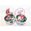 Image 1 : ESTATE BUTTONS IN 2 COLLECTOR VINTAGE TINS