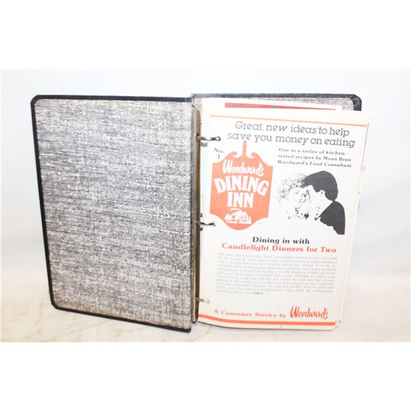 VINTAGE WOODWARDS "DINING IN" A CONSUMER SERVICE