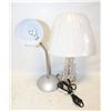 Image 1 : HAND CUT 24% LEAD CRYSTAL LAMP & FLEXI DESK LAMP