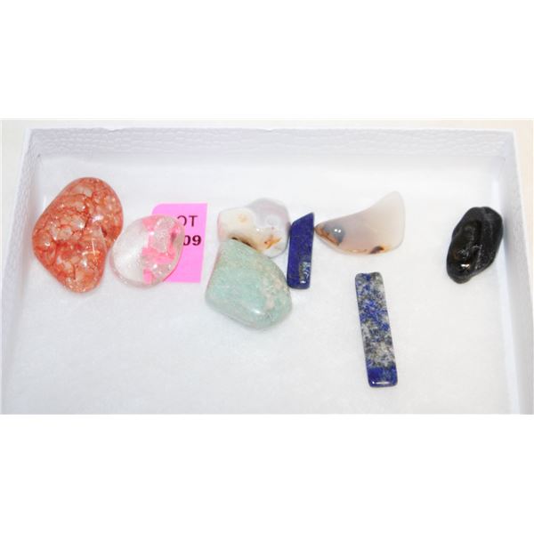 COLLECTION OF CRYSTAL HEALING CHAKRA RED JASPER