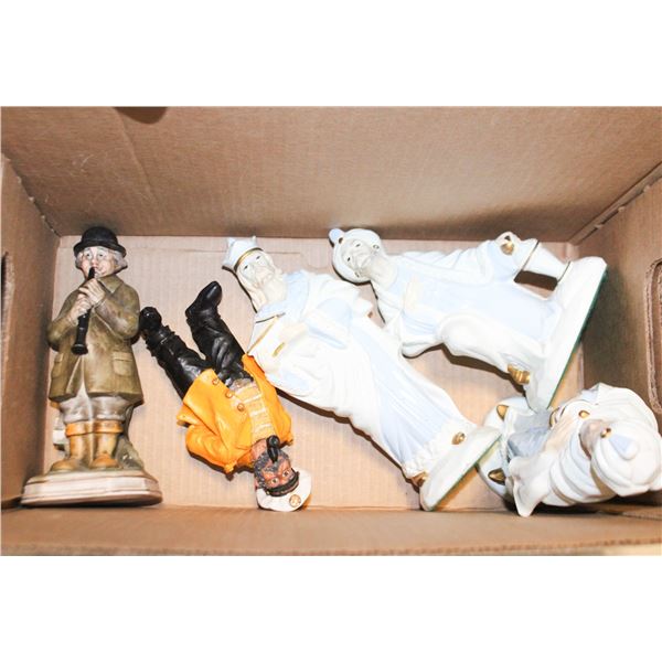 4 MADE IN JAPAN FIGURES + 1 SAILOR FIGURE