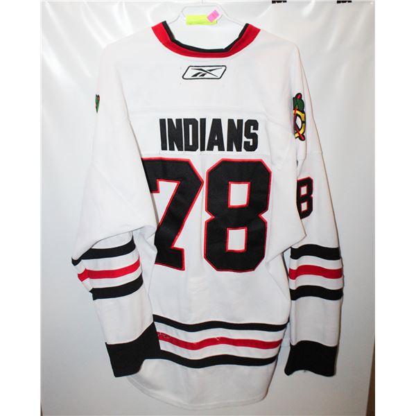 RBK CCM SIZE 56 #78 CHICAGO BLACKHAWKS JERSEY