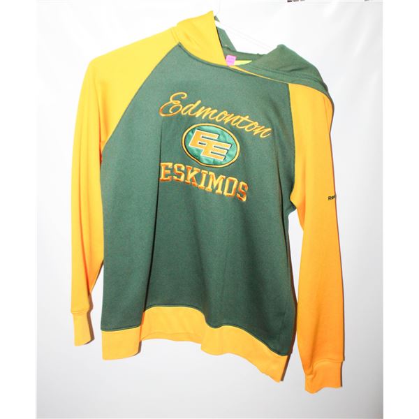 CFL REEBOK SIZE S EDMONTON ESKIMO JERSEY