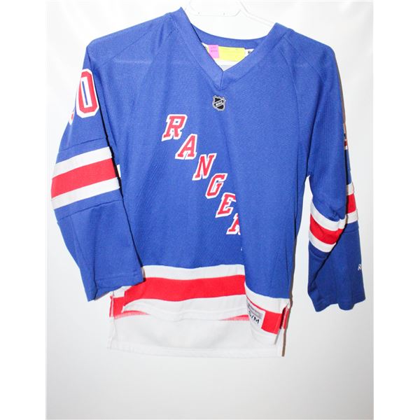 REEBOK NHL RANGERS LUNDQVIST JERSEY