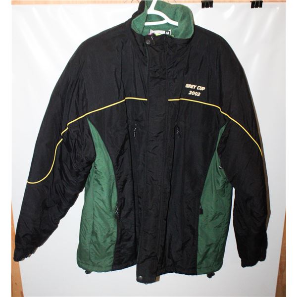 VINTAGE PUMA SIZE M GREY CUP 2002 JACKET