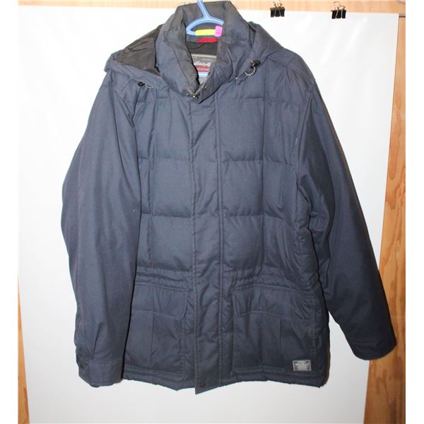 EDDIE BAUER SIZE L MEN GOOSE DOWN PARKA