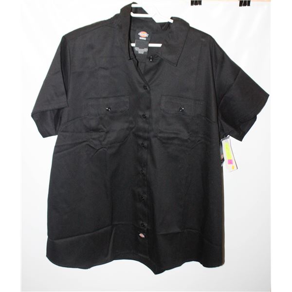 DICKIES ICON WOMENS WORK SHIRT 2XL NEW