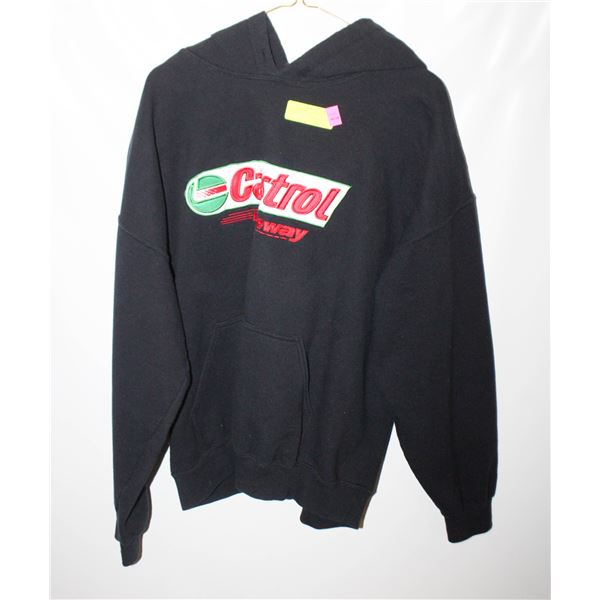 XL CASTROL RACEWAY BLACK HOODIE