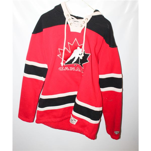 XL CANADA HOCKEY LOGO HOODIES
