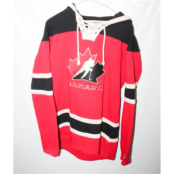 XL CANADA HOCKEY LOGO HOODIES