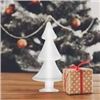 Image 1 : NEW EXCEART WHITE FOAM BUBBLE CHRISTMAS TREE 15.7"