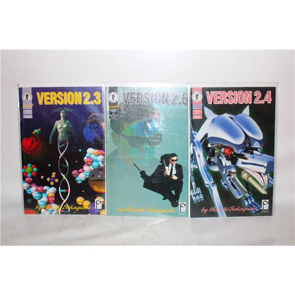 LOT OF 3 ASSORTED COMICS