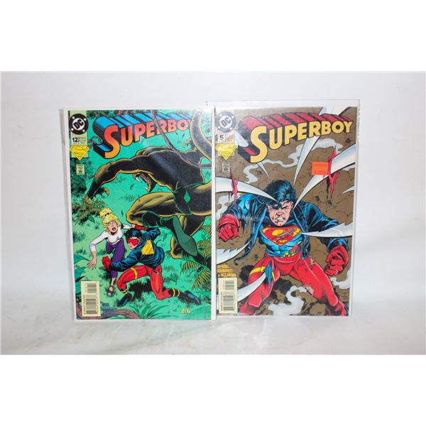 2 SUPERBOY COMICS