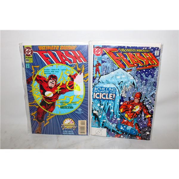 2 FLASH COMICS