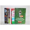 Image 1 : LOT OF 10 VINTAGE ENGLISH SOCCER FA CUP PROGRAMS