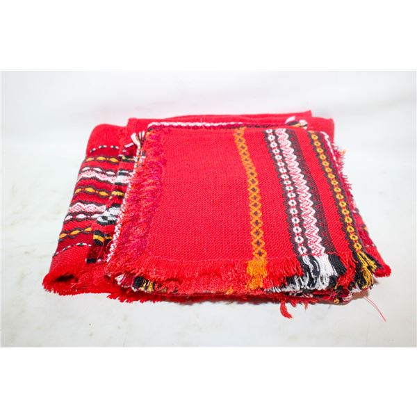 SET OF AZTEC STYLE PLACEMATS AND