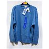 Image 1 : NEW PHILOSOPHY BLUE KNIT SWEATER V NECK SIZE LRG