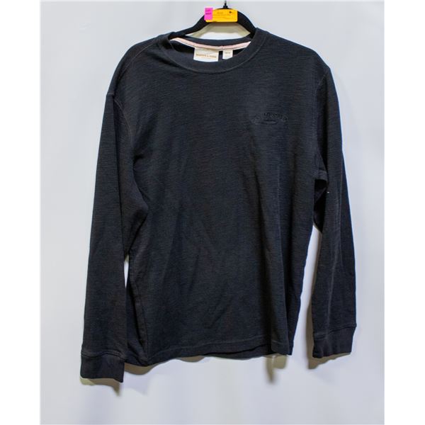 NEW SCOTCH AND SODA LONG SLEEVE BLACK SIZE MED