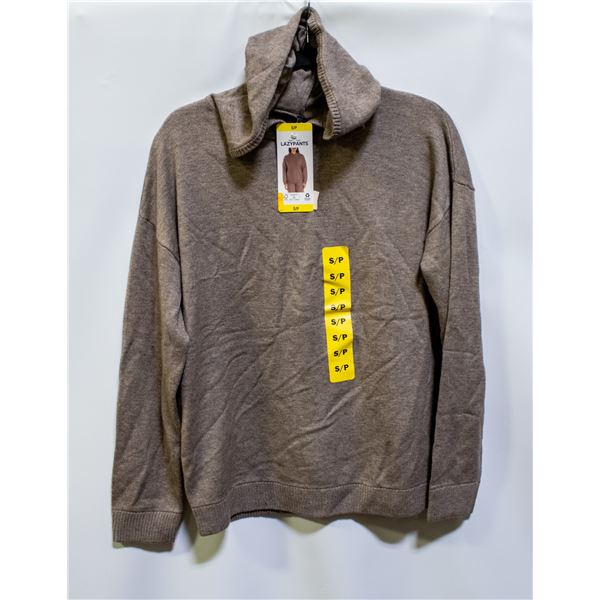 NEW LAZYPANTS LONG SLEEVE KNIT TUNIC TOP SIZE SM