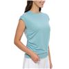 Image 1 : NEW LOLE WOMEN'S RUCHED SIDES ACTIVE T SHIRT MED
