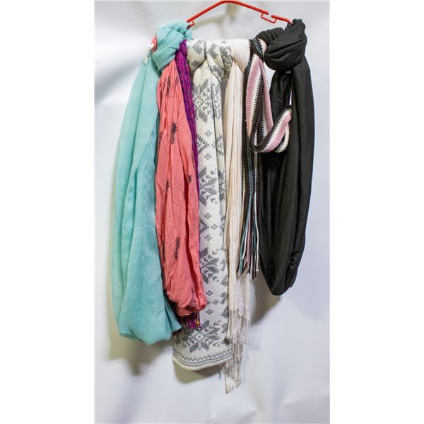 COLLECTION OF SCARVES