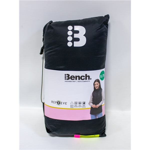 NEW BENCH WOMEN'S PACKABLE VEST SIZE XL