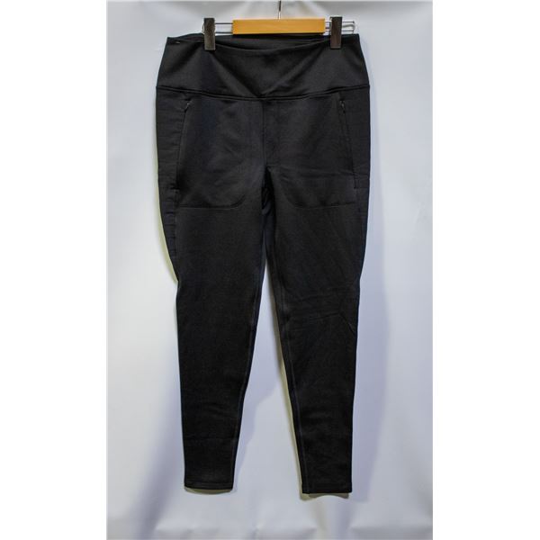 NEW SPYDER ACTIVE QUILTED SIDE LEGGINGS SIZE LARGE