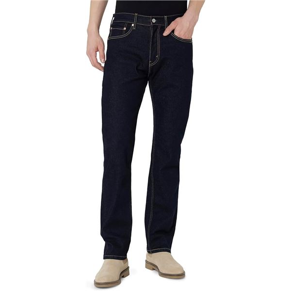 NEW LEVI'S STELLAR STRETCH MIDE RISE JEANS DARK