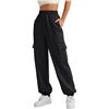 Image 1 : NEW TUFF ATHLETICS BLK CARGO STYLE SWEATPANTS MED