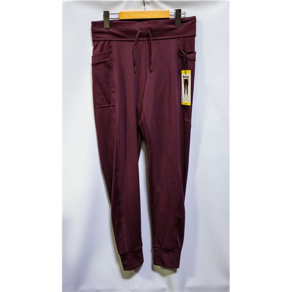 NEW BENCH BURGUNDY MOISTURE WICKING LEGGINGS