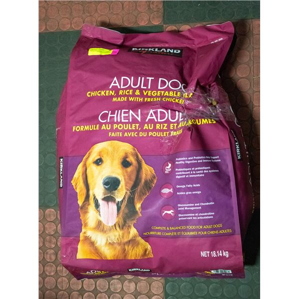 KIRKLAND ADULT DOG FOOD CHICKEN & RICE & VEGETABLE
