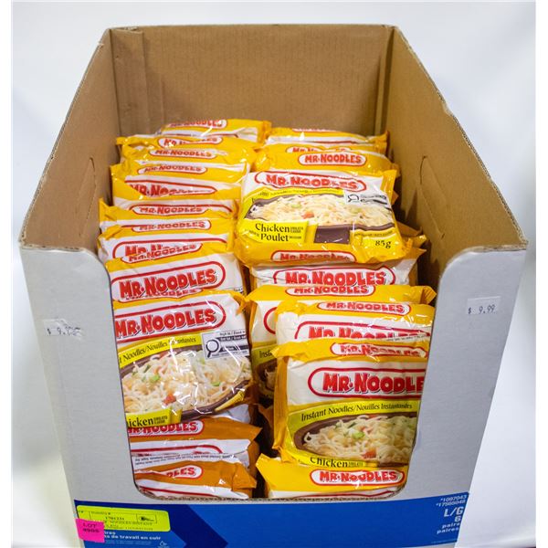 BOX OF 43 MR. NOODLES INSTANT NOODLES 43 X 85G