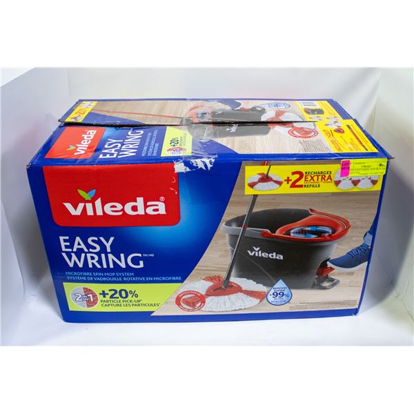 VILEDA EASY WRING SPIN MOP AND BUCKET SET