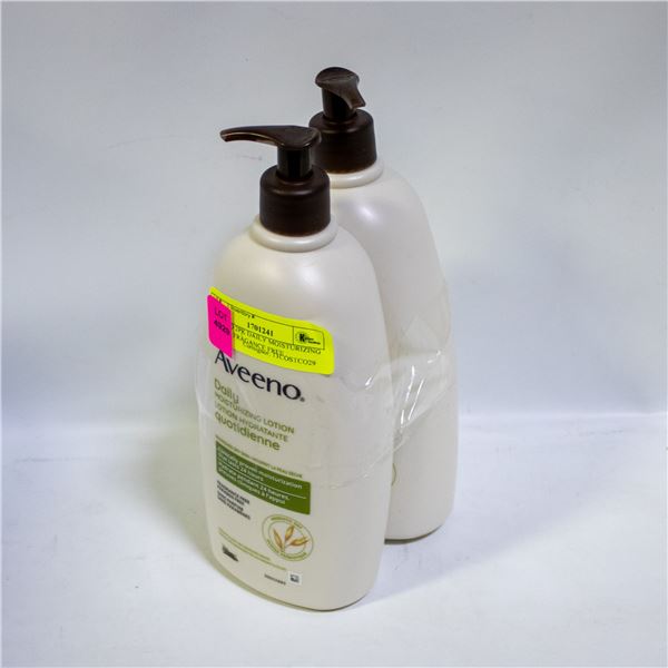 AVEENO 2PK DAILY MOISTURIZING LOTION FRAGANCE FREE
