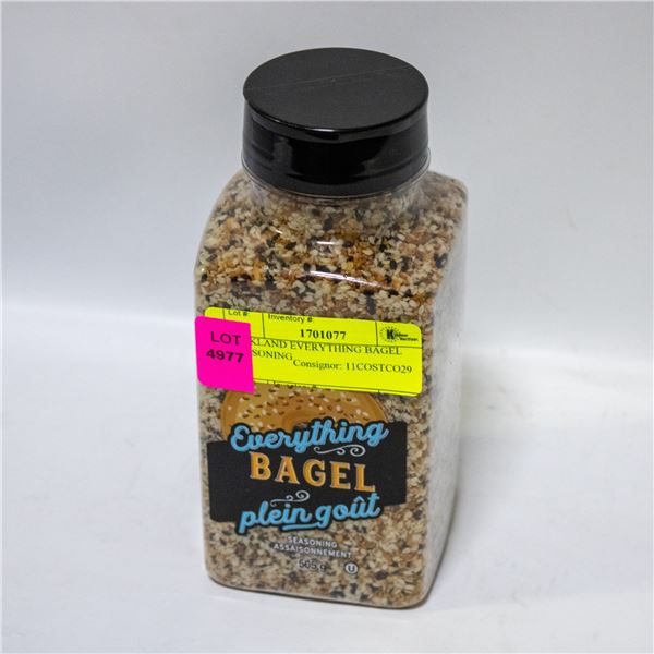 KIRKLAND EVERYTHING BAGEL SEASONING