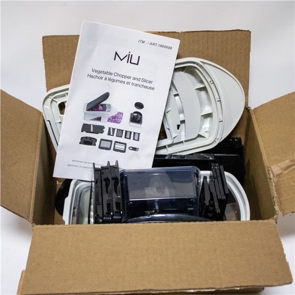 MIU 11 PC VEGETABLE CHOPPER & SLICER & DICER