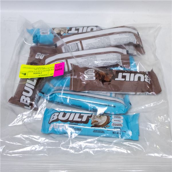 NEW BOX OF 11 BUILT PUFF PROTEIN BARS 9 X 40G