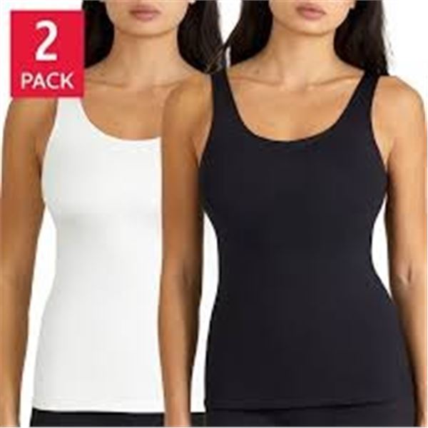 NEW 2 PK FRANK & OAK WOMENS CONTOUR TANK SIZE LG