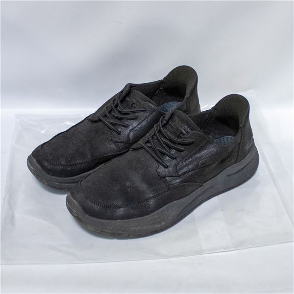 SKECHERS SWIFT FIT MEMORY FOAM BLACK MENS SIZE 10