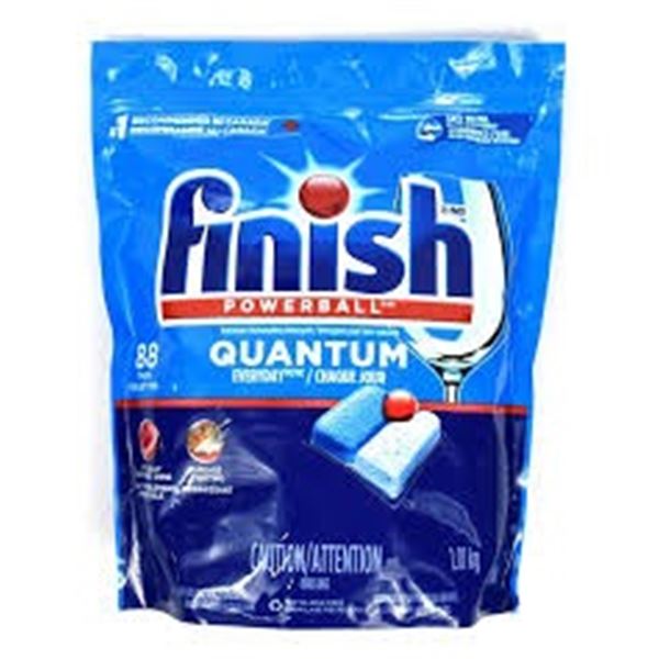 BRAND NEW FINISH QUANTUM DISH DETERGENT 88 TABS