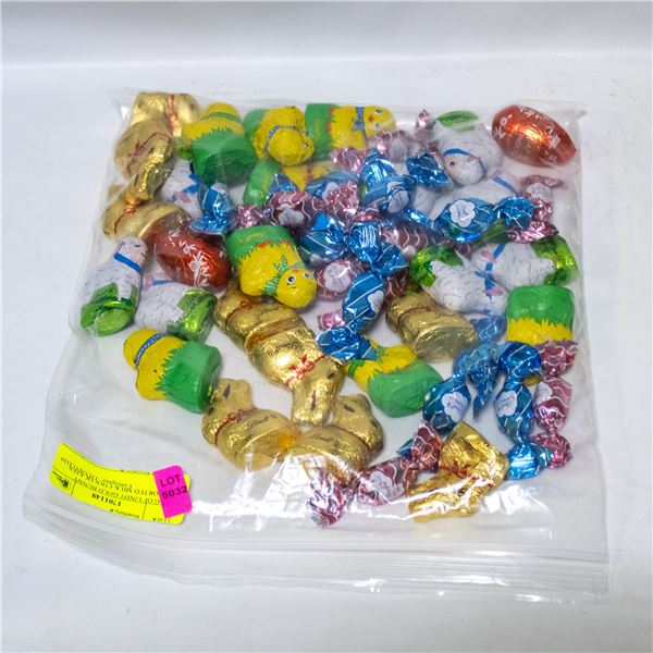 BAG OF LINDT GOLD BUNNY ASSORTED MILK CHOCOLATES